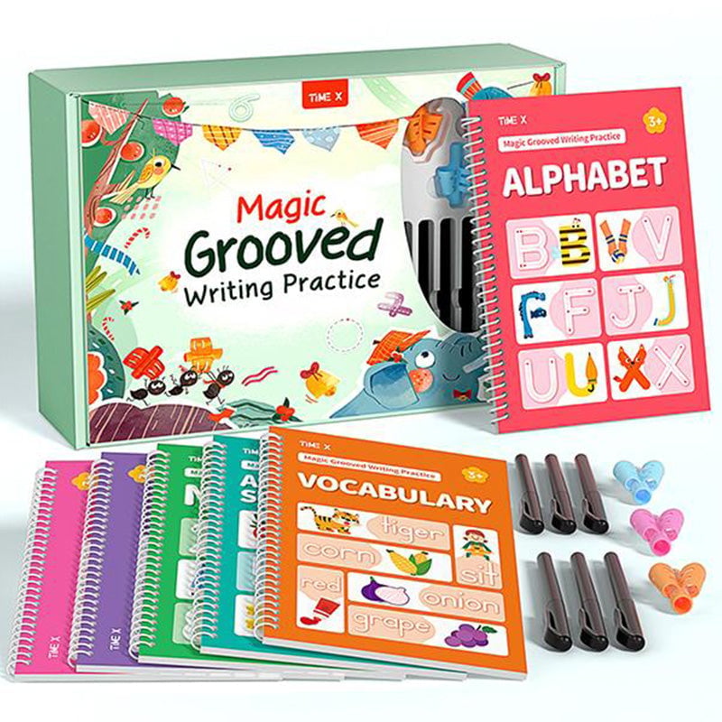 Reusable Grooved Handwriting Workbook