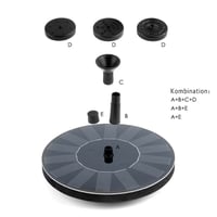 🌞Solar Springbrunnen Pumpe
