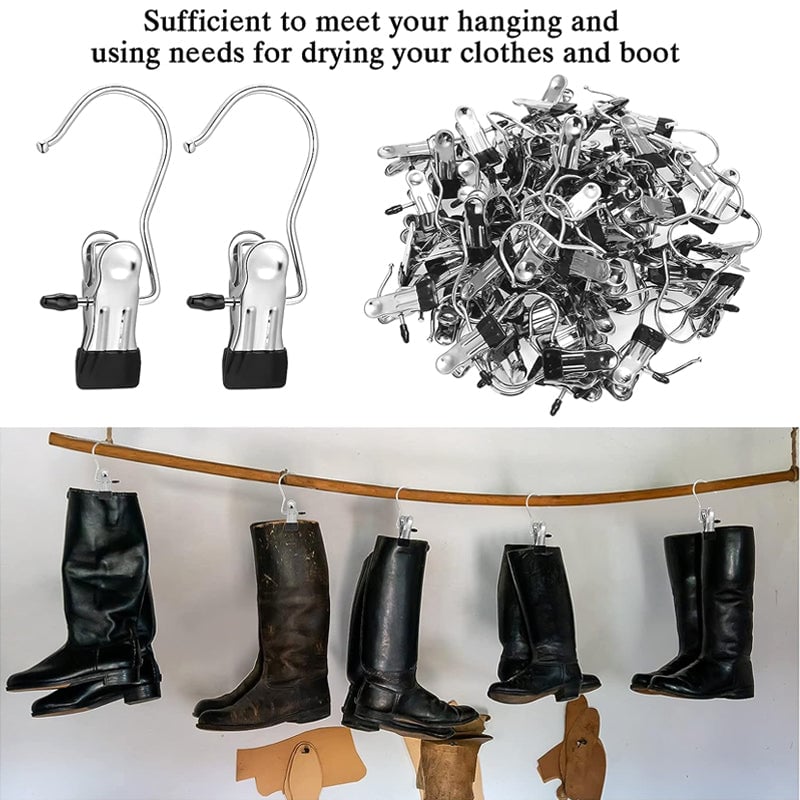 💥Stainless Steel Laundry Hanging Hooks Clips💥