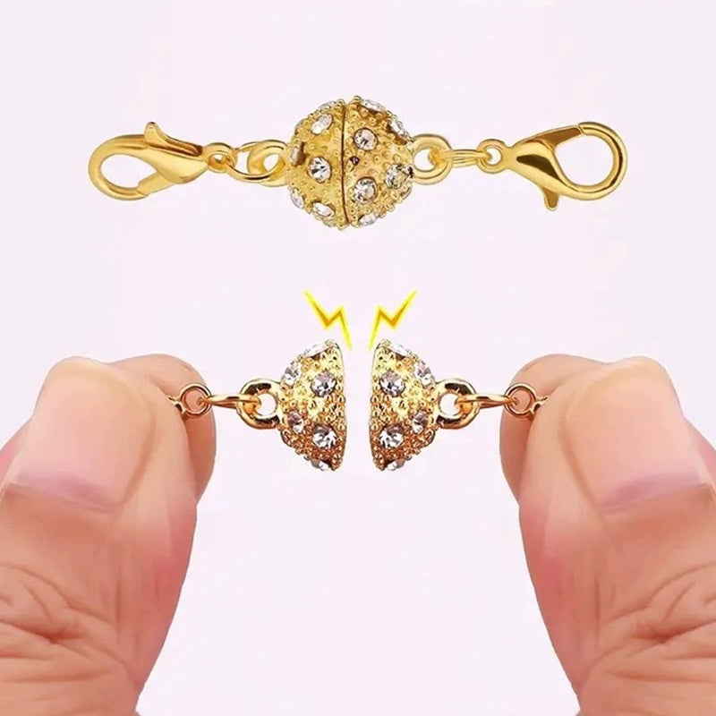 12 Pack Magnetic Necklace Clasps and Closures