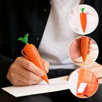 Portable Carrot Voice Recorder Ballpoint Pen