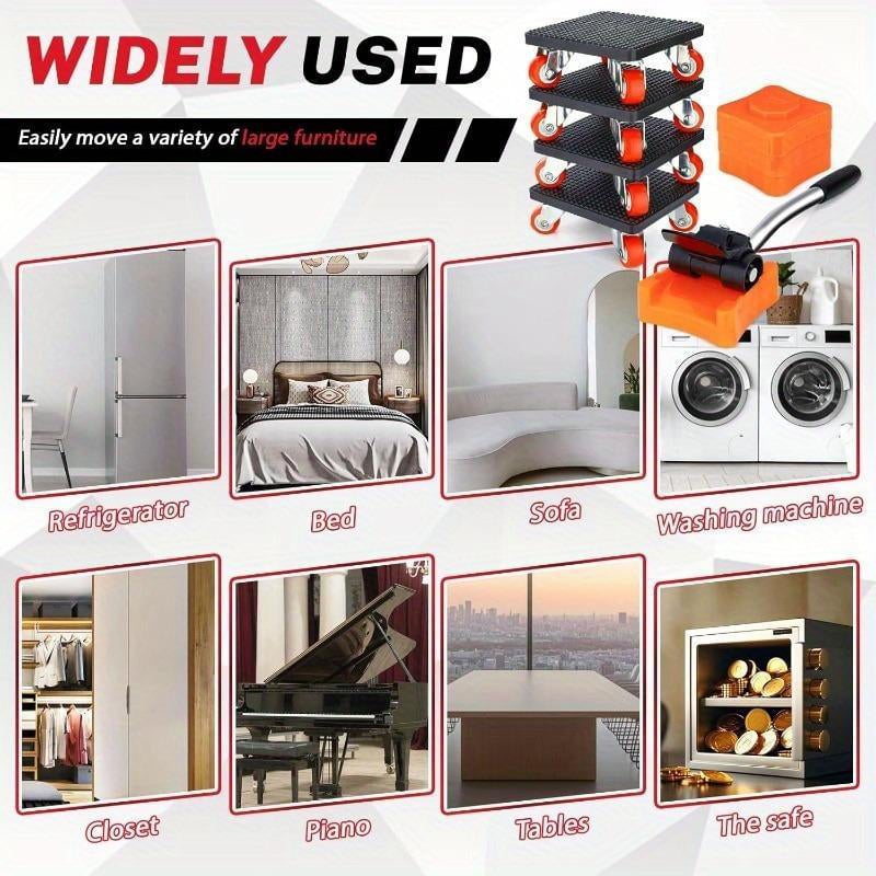 Furniture Moving and Raising Tool Set