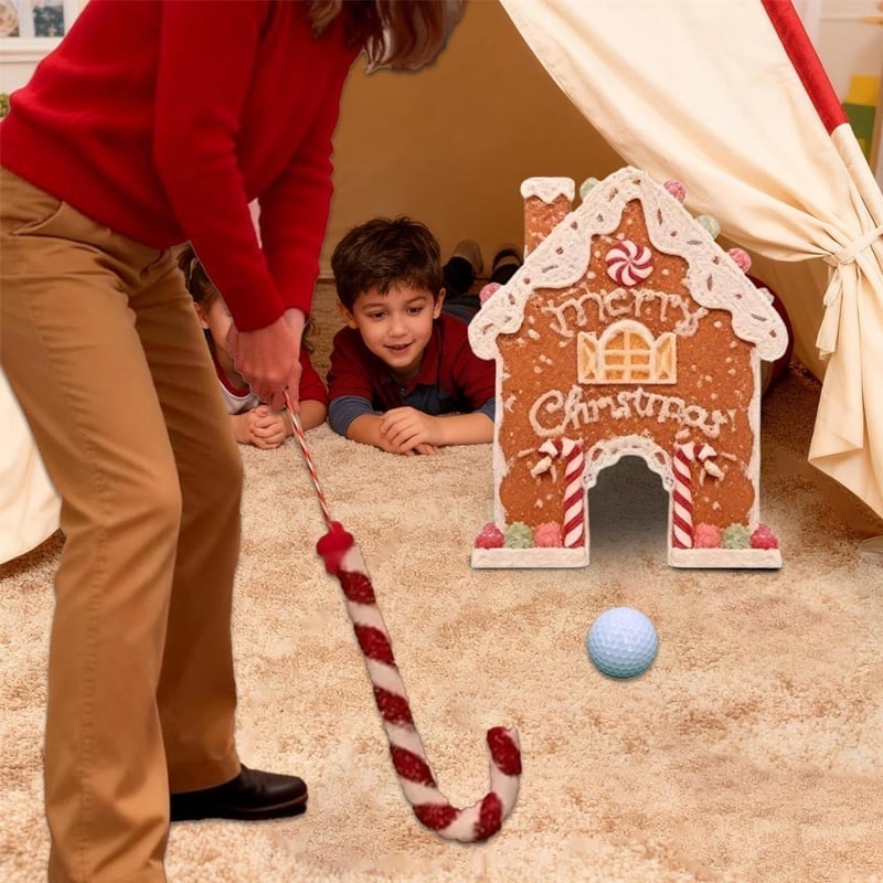 Christmas Gingerbread Golf Game