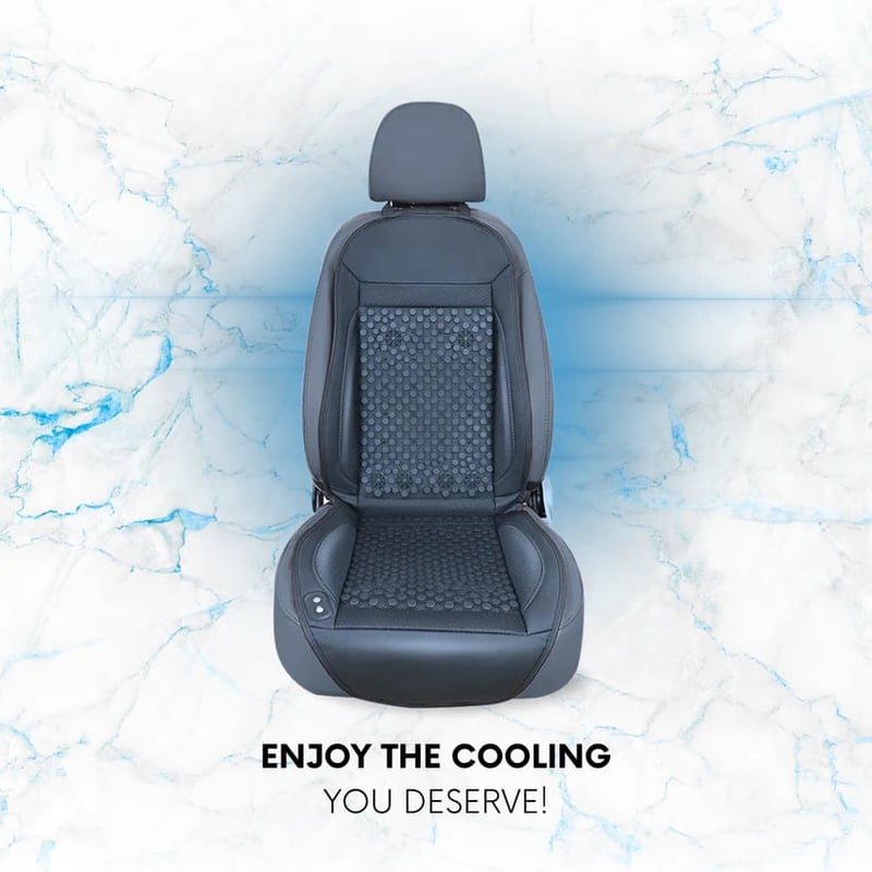 Sakerplus® Cooling Car Seat Cushion with Ventilation & Massage