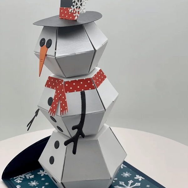 3D-Pop-Up-Weihnachtskarte