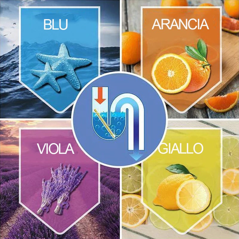 Magic Stick per la decontaminazione e deodorizzazione dei tubi (12 PZ)