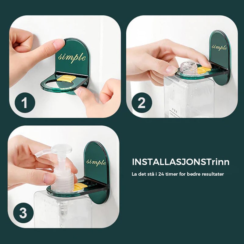 Multifunksjonell dusjsåpe holder