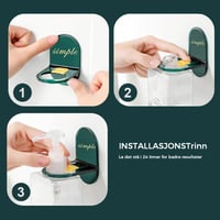 Multifunksjonell dusjsåpe holder