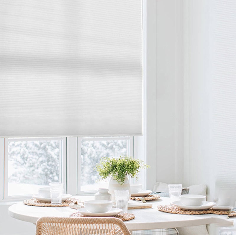 No Tools No Drill Vinyl Blinds