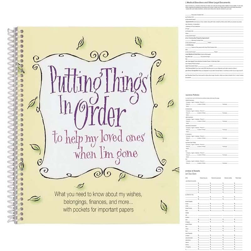 Putting Things In Order to Help My Loved Ones When I'm Gone