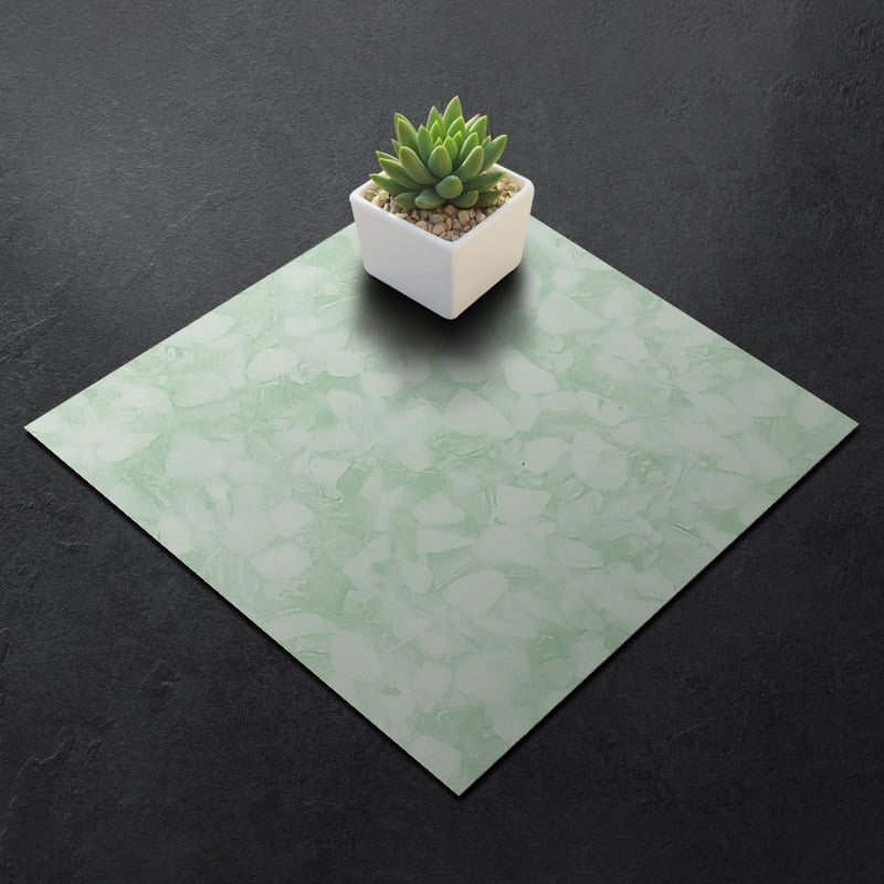 Marmor-Vinyl-Bodenfliesen zum Selbstkleben