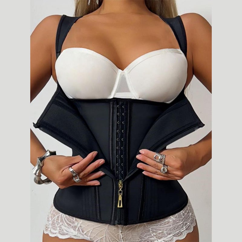 Vintage Shapewear Topp med Glidelås