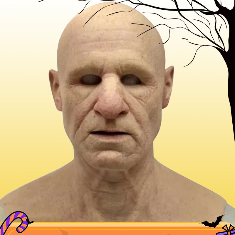 Hyperrealistische hautsichere Maske