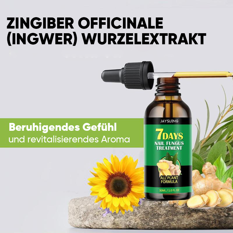 Ingwer-Nagelbehandlung