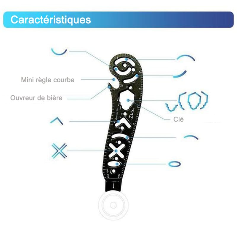 Ciaovie™ Outil De Dessin Multifonction Tout En Un