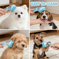 New 2 in 1 Pet Bath and Grooming Brush