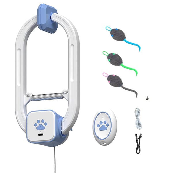Remote-Controlled Cat Paw Electric Cat Toy Door Clamp