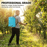 Sakerplus® Cordless Adjustable Pressure Backpack Sprayer