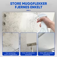 Hurtigvirkende Anti-Mugg Veggrensespray
