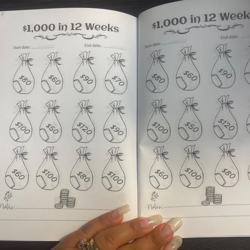 A Fun and Easy Money-Saving Challenge Book