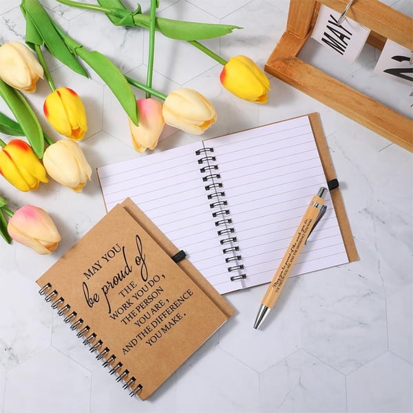 Eco-Friendly Bamboo Stationery Gift Set