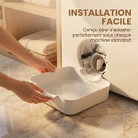 Bac de récupération pour lave-linge