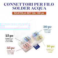 Connettori A Filo Per Saldatura Impermeabili