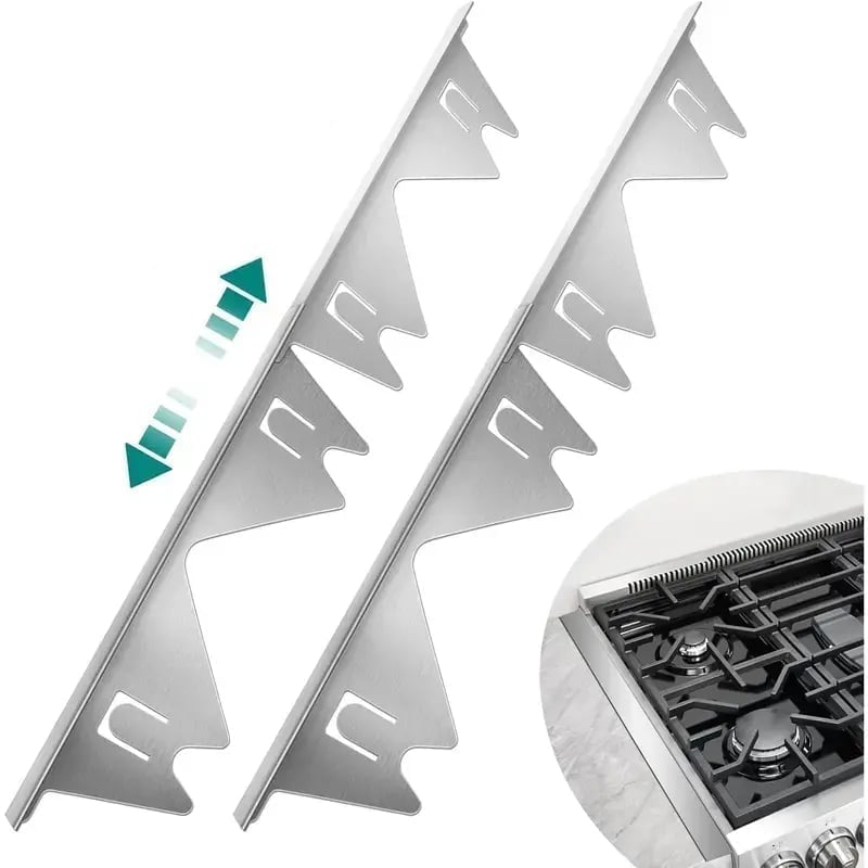 Retractable Stainless Steel Stove Gap Covers