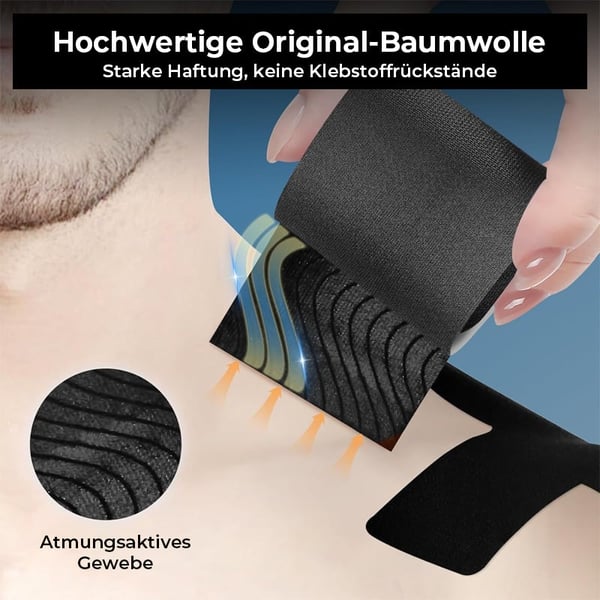 Kinesiologie-Tape zur Linderung von Schulterschmerzen