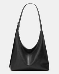 Women's Solid Color PU Leather Shoulder Bag