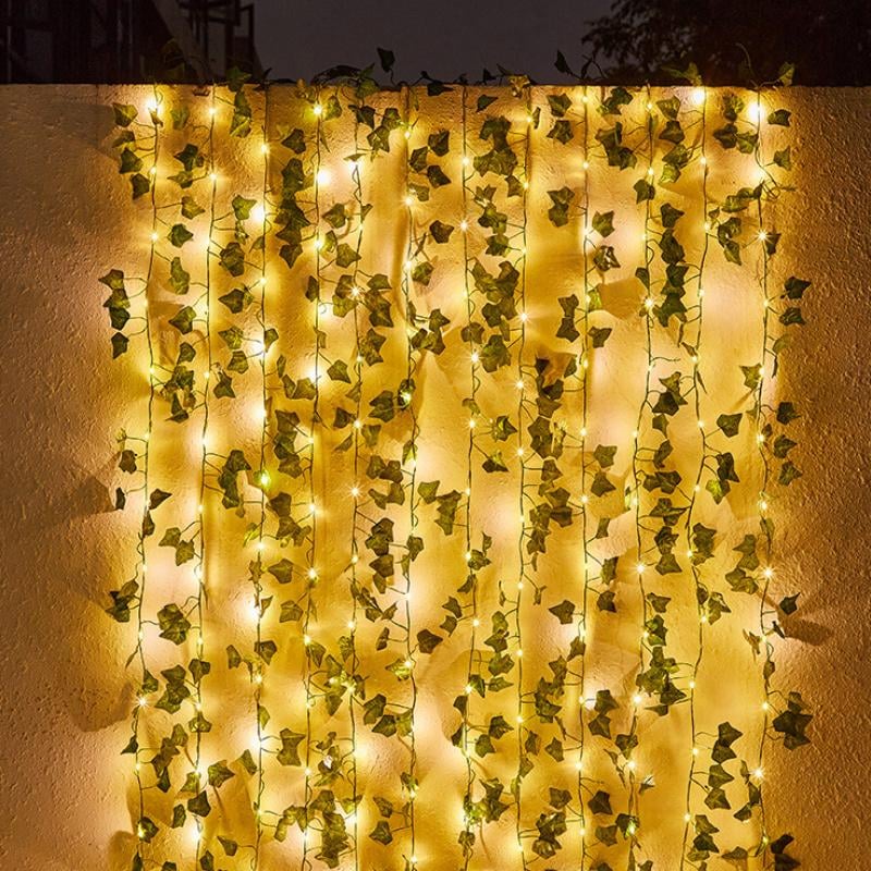 Solar Rattan Led Lys