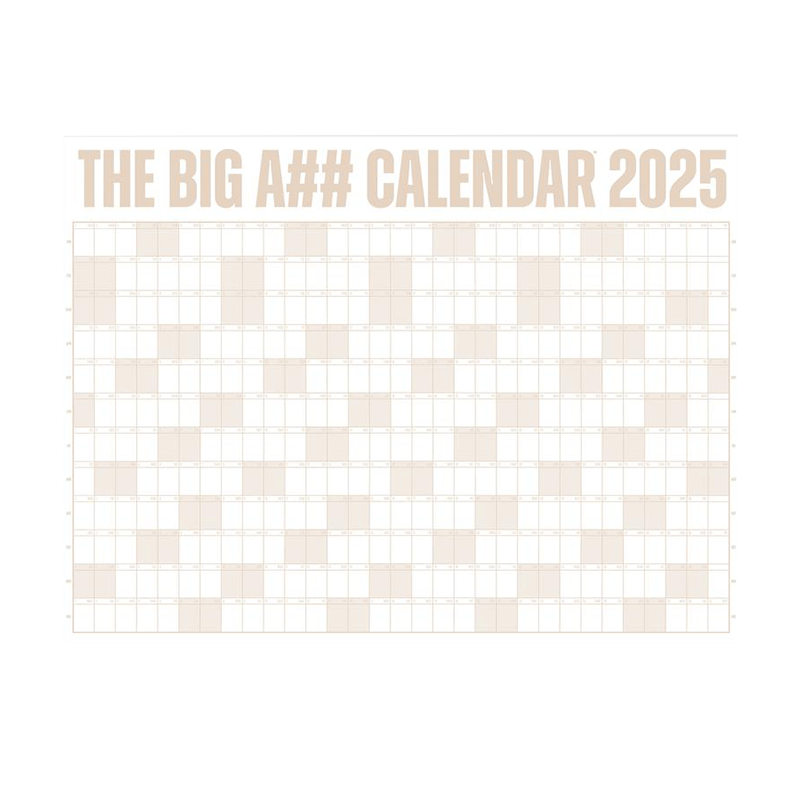 The Big A## Calendar 2025