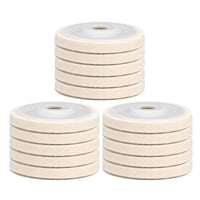 Sakerplus Wool Felt Polishing Wheel Disc