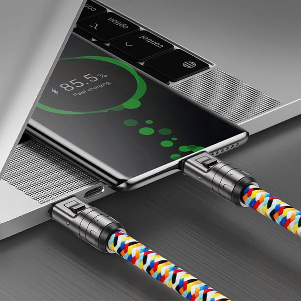 2-in-1 Fast Charging Data Cable ＆ Phone Lanyard