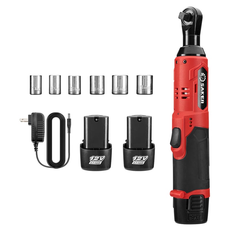 Sakerplus® 3/8" Cordless Electric Ratchet Wrench