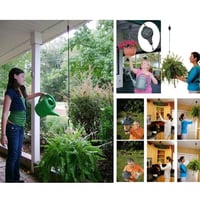 🏡55% Rabatt🏡Einziehbarer Haken, Pflanze Seilzug für Garten Töpfe und Vogel-Feeder