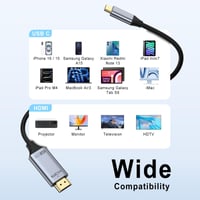 USB-C to HDMI Cable 8K 60Hz