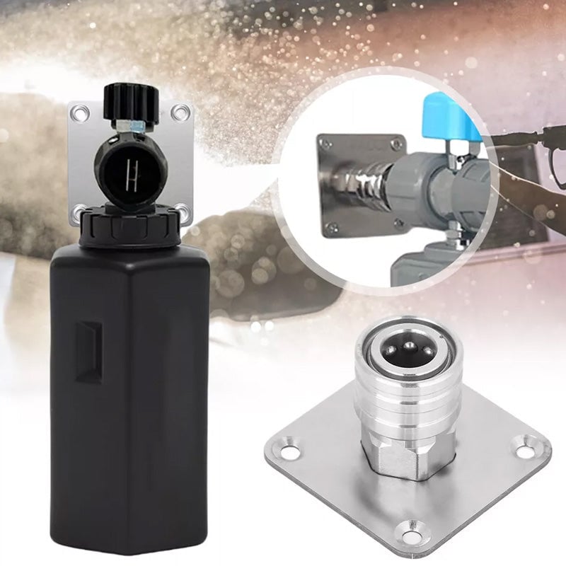 Wall-Mounted Pressure Washer Storage Rack