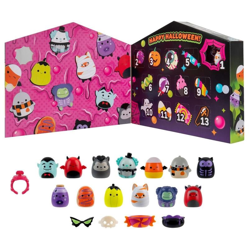 Squishmallows Squish-a-longs 13-Day Halloween Countdown Mini Collectibles