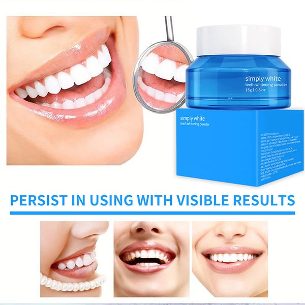 Upsell - Simply White Teeth Whitening Powder