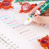 Cute Christmas Glitter Ballpoint Pens