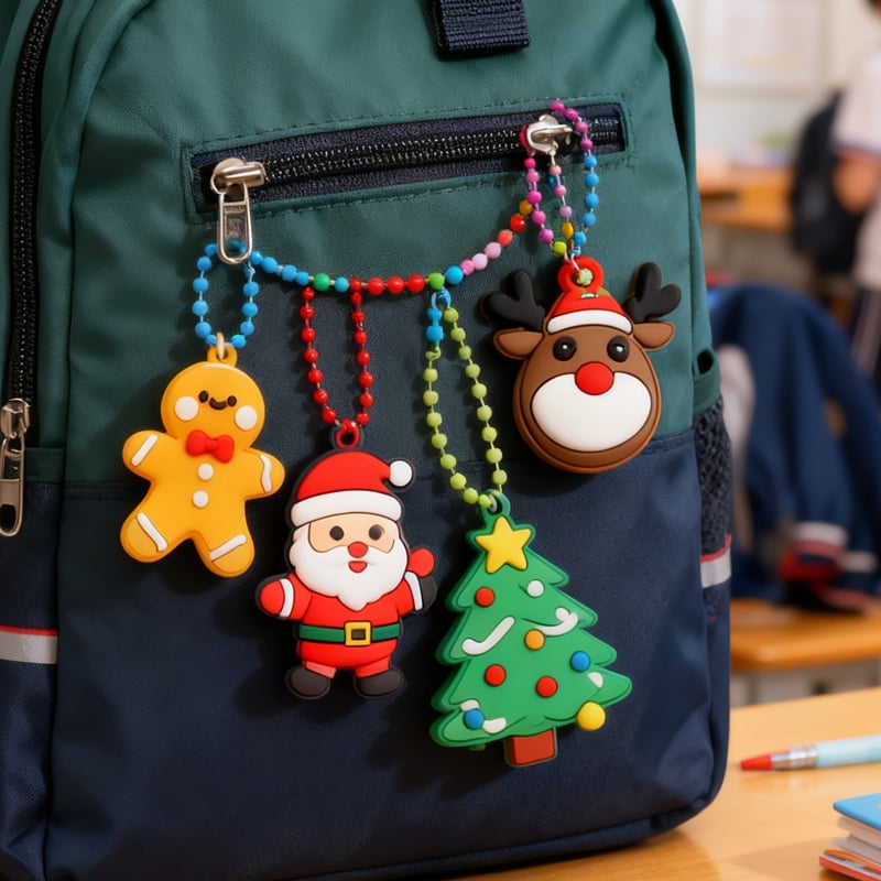 Süße Weihnachts-Blindbox-Anhänger