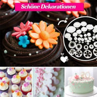 Hohe Qualität 33 Stücke Kuchen Prägeform