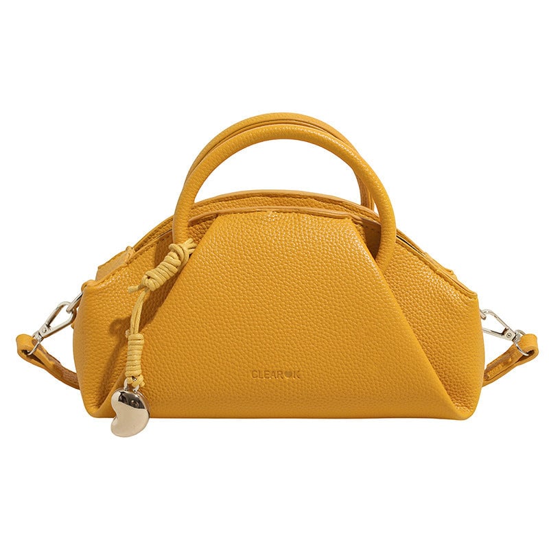 Fashion Simple Solid Colour Shoulder Bag