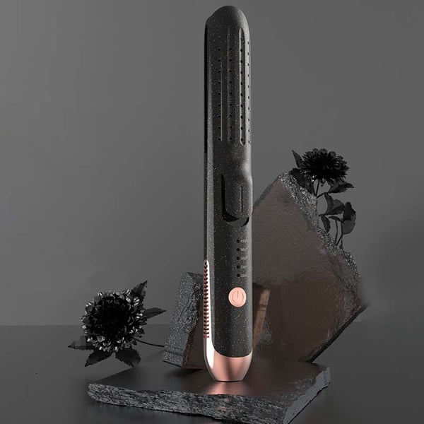 Mini anti-perm hair straightener