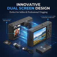 5K Dual Screen Digital Camera