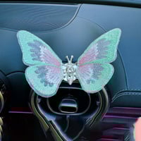 Embroidery Fragrance Butterfly Car Decoration