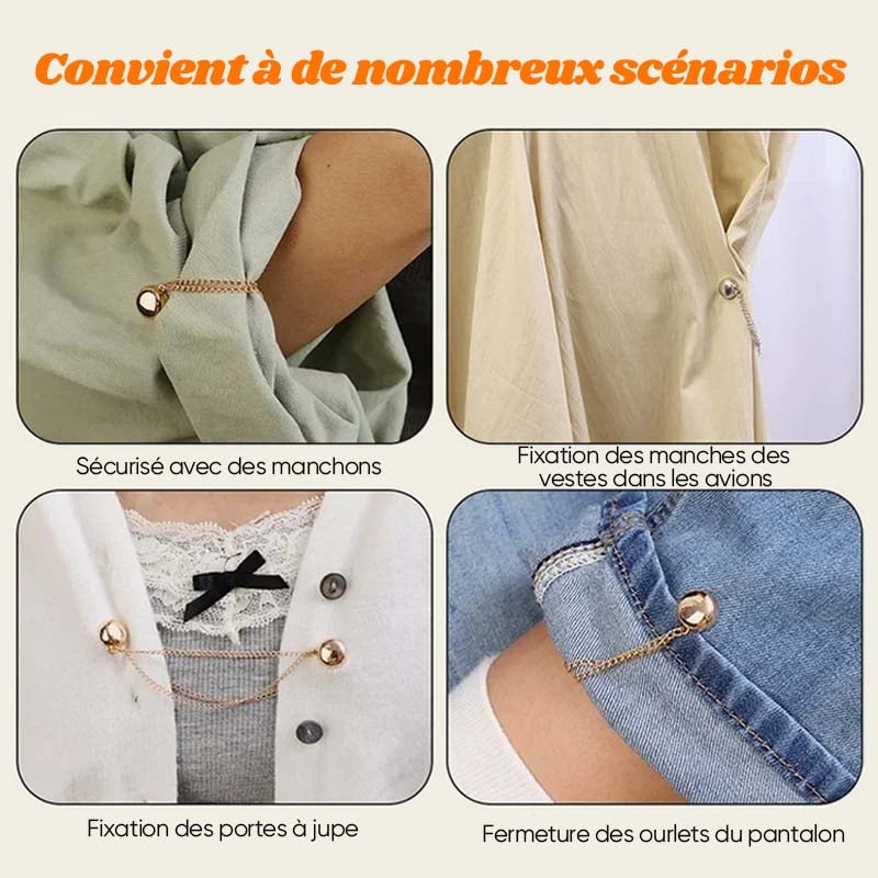 Pince à vêtements magnétique multifonction