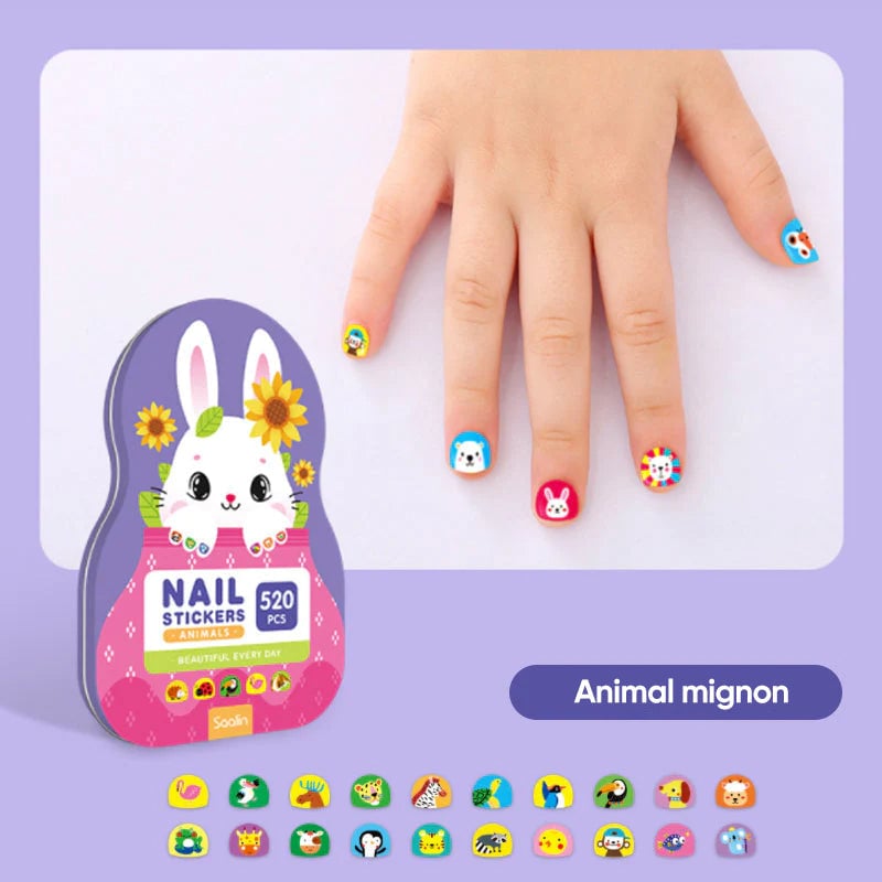 Autocollants pour ongles pour enfants