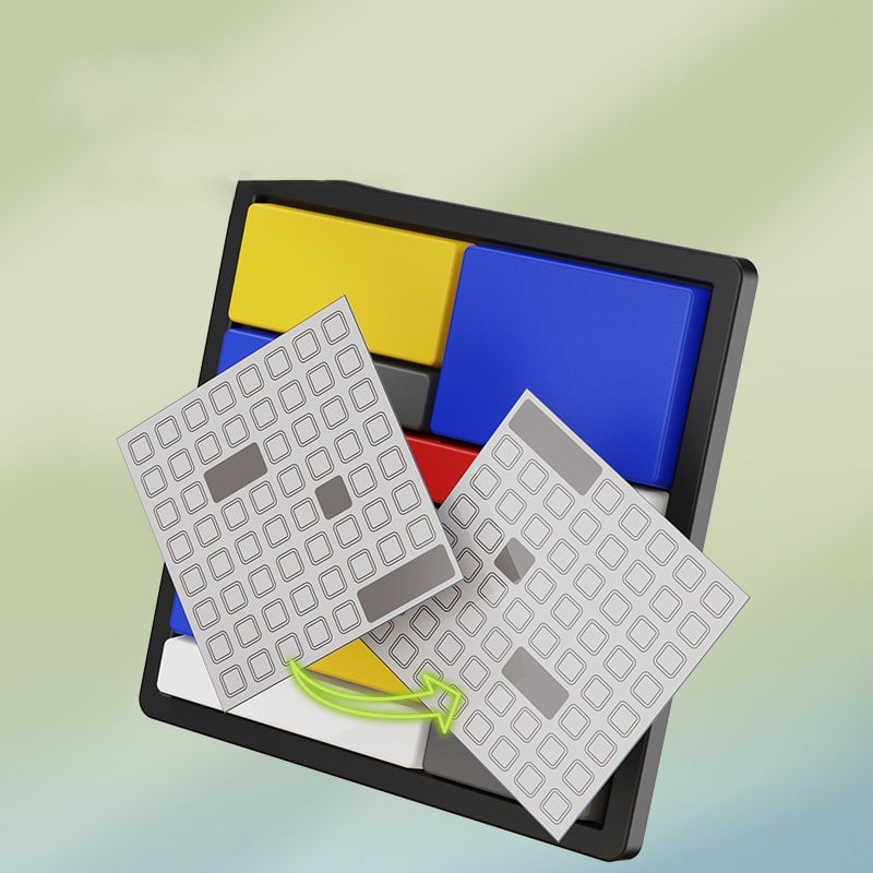 Gehirn förderndes Logikpuzzle